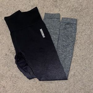 Gymshark black ombré leggings